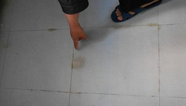 厨房地面渗水02 厨房地面渗水02