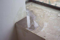 飘窗漏水