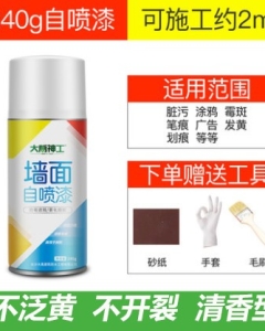 家用补墙自喷雾乳胶漆