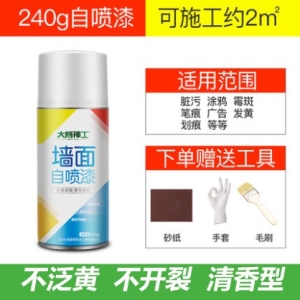家用补墙自喷雾乳胶漆