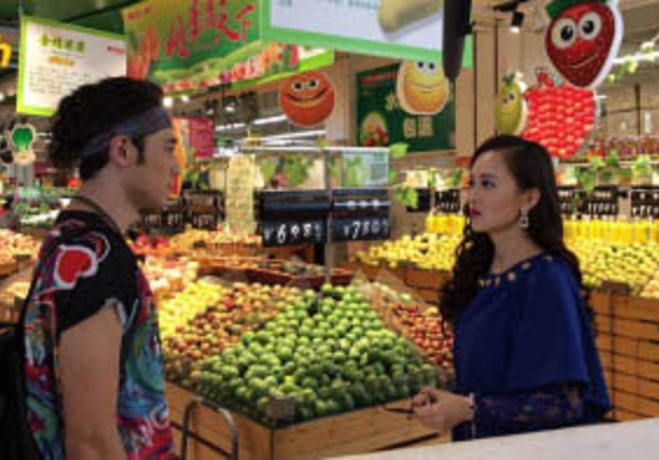 TV Drama scenes in SPAR store1