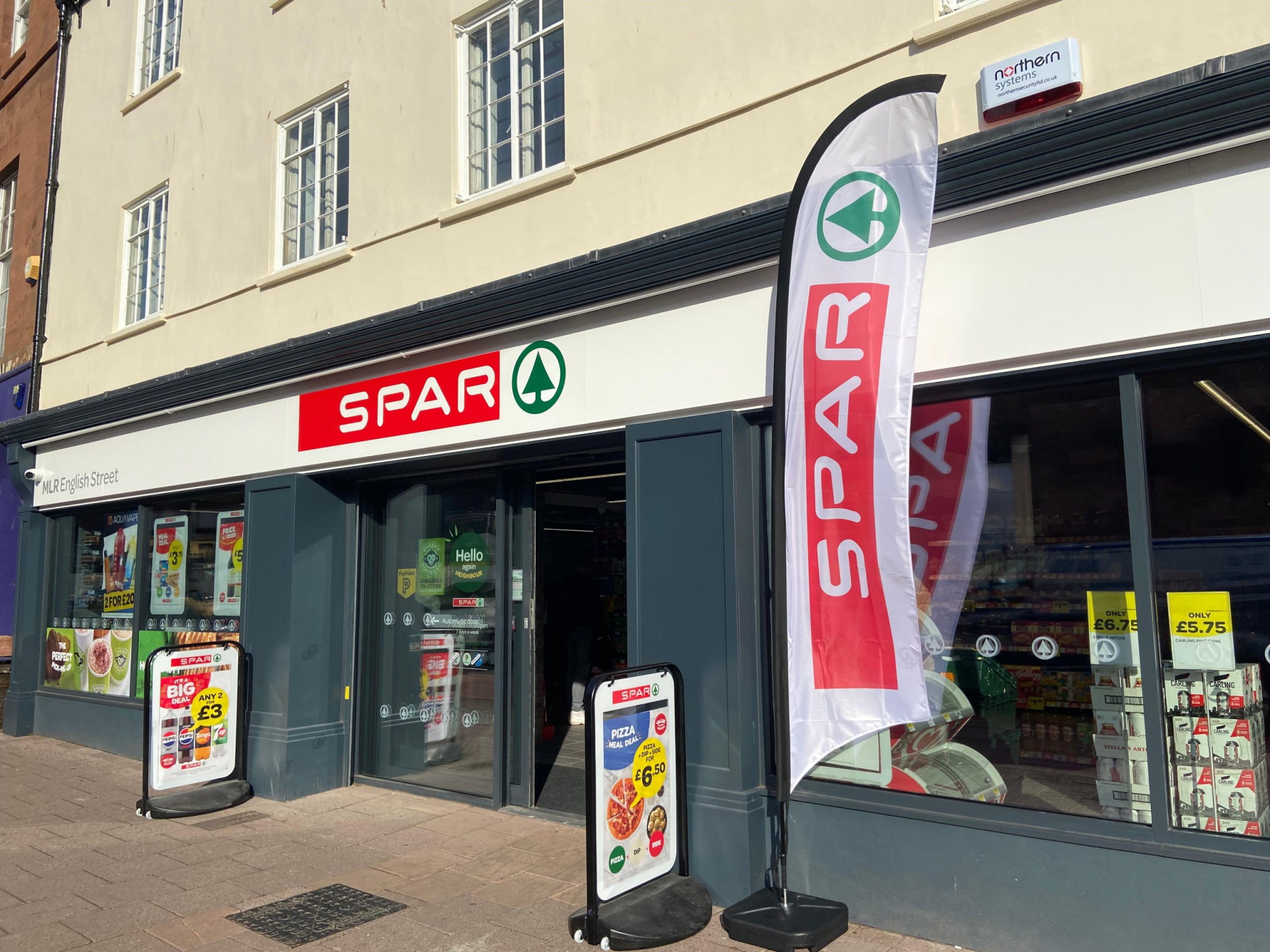 SPAR English street store