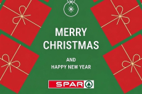 SPAR海报圣诞快乐-新年快乐