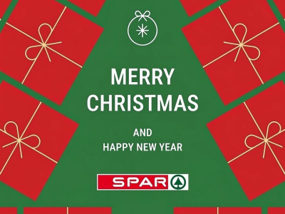 SPAR海报圣诞快乐-新年快乐