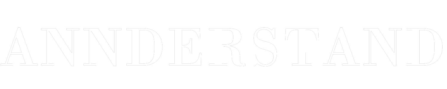 ANNDERSTAND LOGO transparent white small