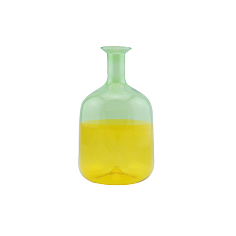双色玻璃瓶 HP211P two-coloured glass bottle (large)