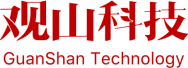观山科技Logo-带英文-红色