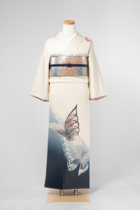祇园本店-严选访问服-白／蝶々
