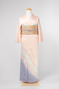 祇园本店-严选访问服-ピンク／白鳳凰