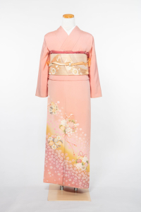 伏见稻荷店-严选访问服-小花／ピンク