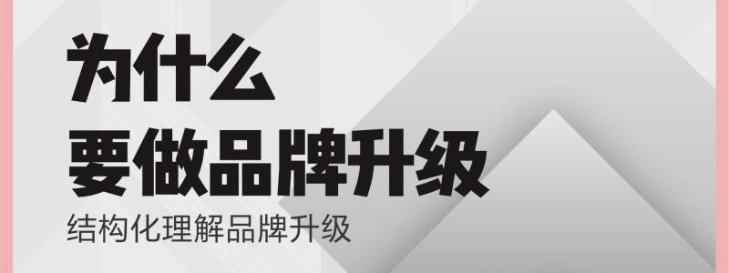 为什么要做品牌升级