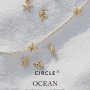 新品 CIRCLE珠宝 18K金海洋生物吊坠海星钻石镶嵌项链女颈链手链