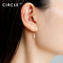 CIRCLE珠宝 新品9K金akoya海水珍珠轻奢耳环女朝露系列高级感耳线