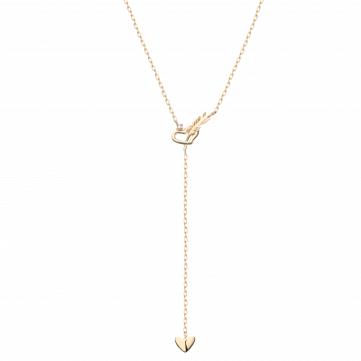 Whims of Cupid Collection 10K黃金 鉆石項鏈 2999