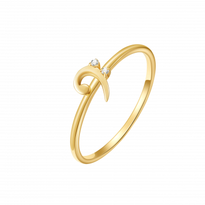 Humming Collection 18K金 音符戒指-1 2999