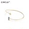 【21年新品】CIRCLE珠寶Blue系列9K黃金海藍(lán)寶手鐲