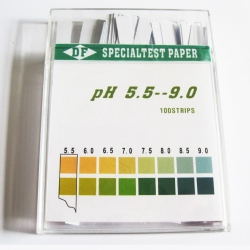 Spezielle Indikator Papier, 100 Kunststoff Streifen/ box 660