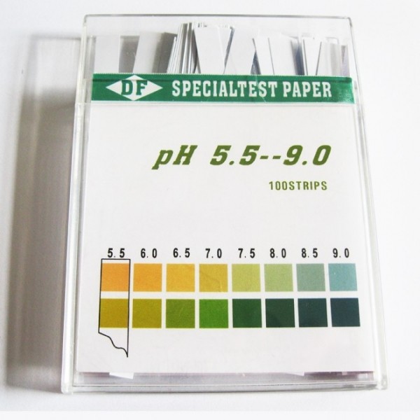 Spezielle Indikator Papier, 100 Kunststoff Streifen/ box 660