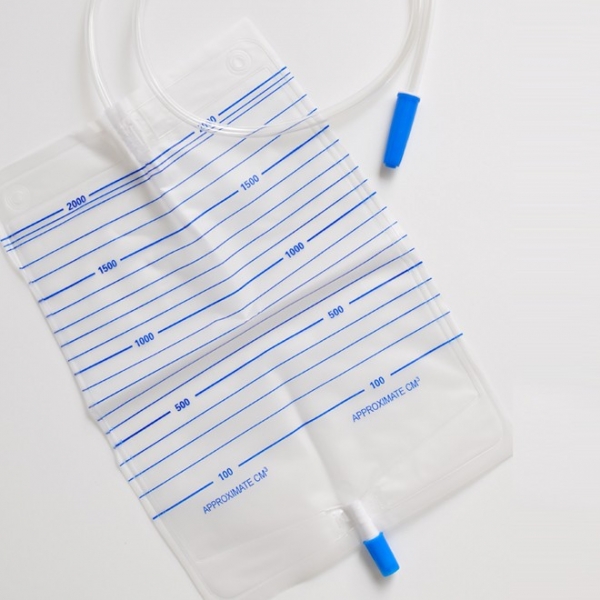 Urinbeutel mit Adapterkappe
