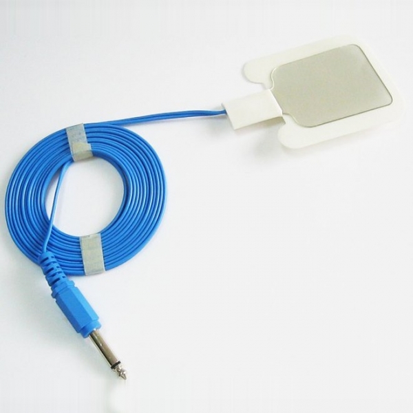 ESU-Platte mit Kabel, Monopol, 6,3 mm