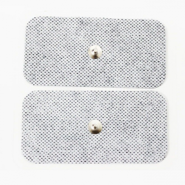 Physiotherapie Kreuz Elektrodenpads Schnappen, Rechteck