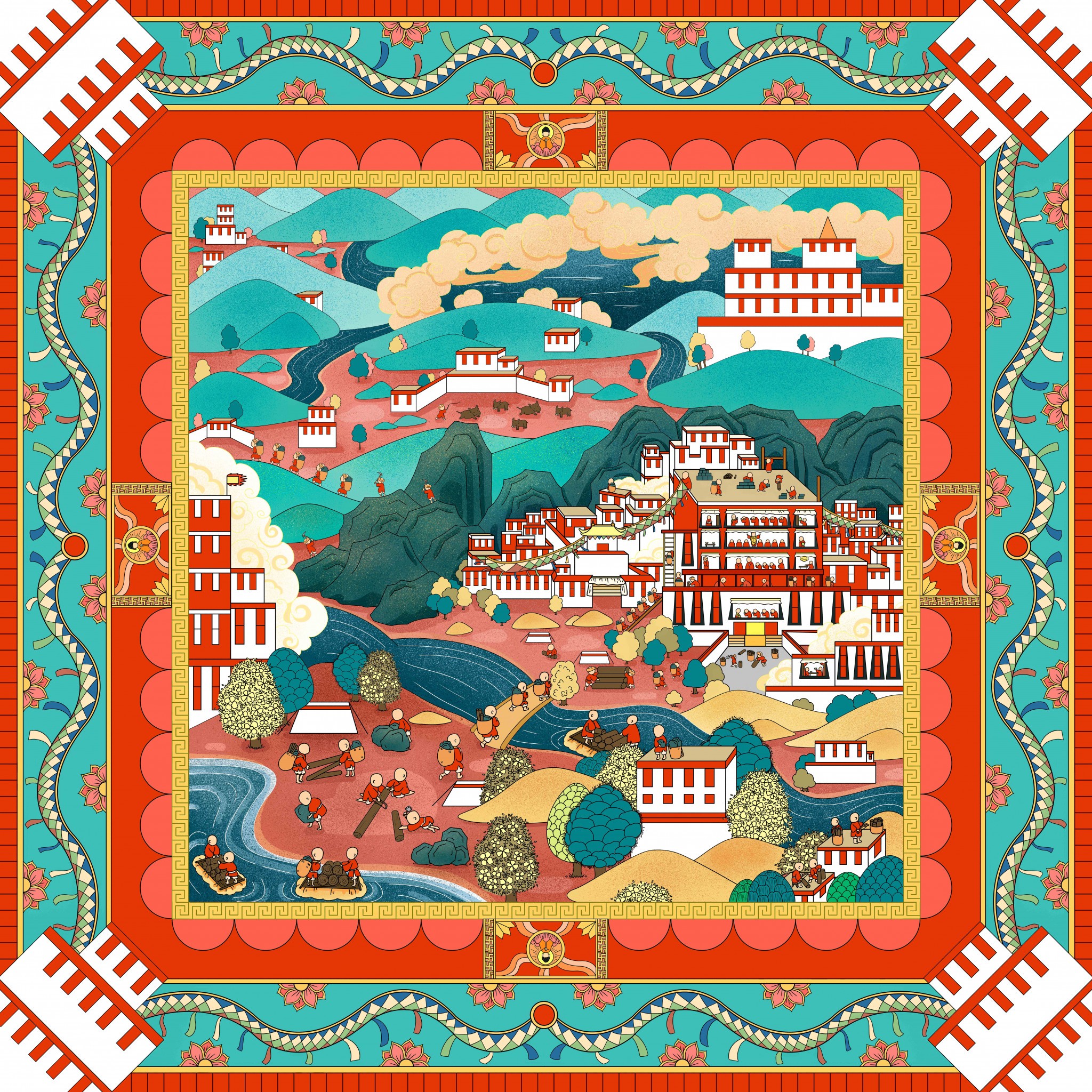 20217016-经幡花边-XMY