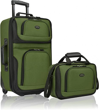 U.S. Traveler登机行李箱 + 旅行包 2件套