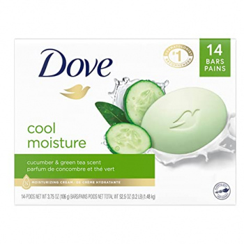 Dove 绿茶黄瓜沐浴香氛皂 14块