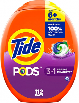 Tide PODS 高效去污三合一洗衣球 112球