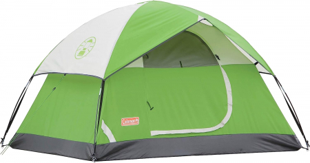 Coleman Sundome 2人户外露营帐篷 绿色
