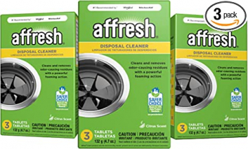 Affresh 食物打碎机污垢清洁片 9片，原价$12.99，折后$8.97