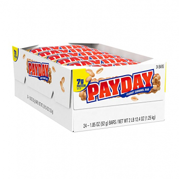 PAYDAY 花生焦糖糖果棒 24条