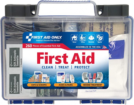 First Aid Only 必备急救包 260件套
