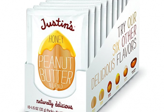 Justin's Nut Butter蜂蜜花生酱 1.15oz 10包
