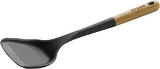 Staub 木把手硅胶铲勺，原价$21，现售$15.95
