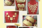 金豬手鐲花鏈