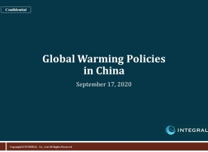 Global Warming Policies in China 20200917
