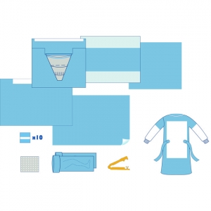 BOENMED® Delivery Pack with Pouch Delivery Pack with Pouch surgical sheet delivery surgical drape pack operating room drapes sterile delivery pack