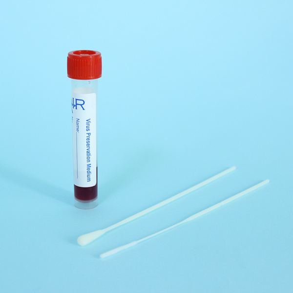 VTM Swab Kit, with 1pc Transport Medium sampling tube and 1pc Viral swabs
