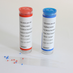 BOENMED® Micro Hematocrit Glass Capillary Tube, 75 mm, 200 Vials/Pack