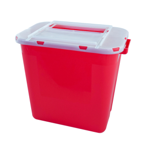 BOENMED® Square Sharps Container, 7.6L BOENMED® Square Sharps Container, 7.6L
