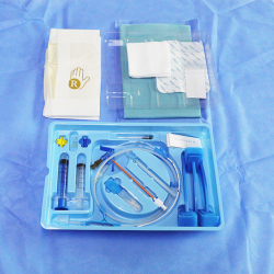 Disposable central venous catheter kit
