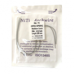 BOENMED® Open Coil Springs In Orthodontics, 7'' BOENMED® Open Coil Springs In Orthodontics, 7''