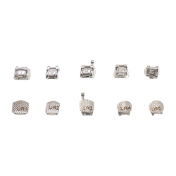 BOENMED® MBT Metal Mesh Base Self Ligating Brackets