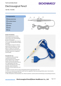Electrosurgical Pencil IFU