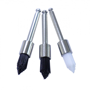 BOENMED® Dental Polishing Prophy Brushes, Tapered Shaped, Latch Type, Nylon Brush, Metal Stick BOENMED® Dental Polishing Prophy Brushes, Tapered Shaped, Latch Type, Nylon Brush, Metal Stick