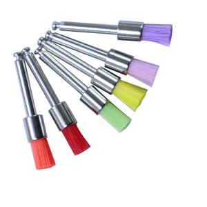 BOENMED® Dental Polishing Prophy Brushes, Flat Shaped, Latch Type, Nylon Brush, Metal Stick BOENMED® Dental Polishing Prophy Brushes, Flat Shaped, Latch Type, Nylon Brush, Metal Stick