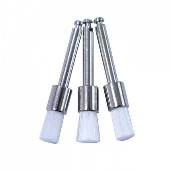 BOENMED® Prophy Brushes, Flat Shaped, Latch Type, Nylon Brush, Metal Stick BOENMED® Prophy Brushes, Flat Shaped, Latch Type, Nylon Brush, Metal Stick