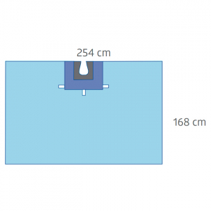 Shoulder Split Drape