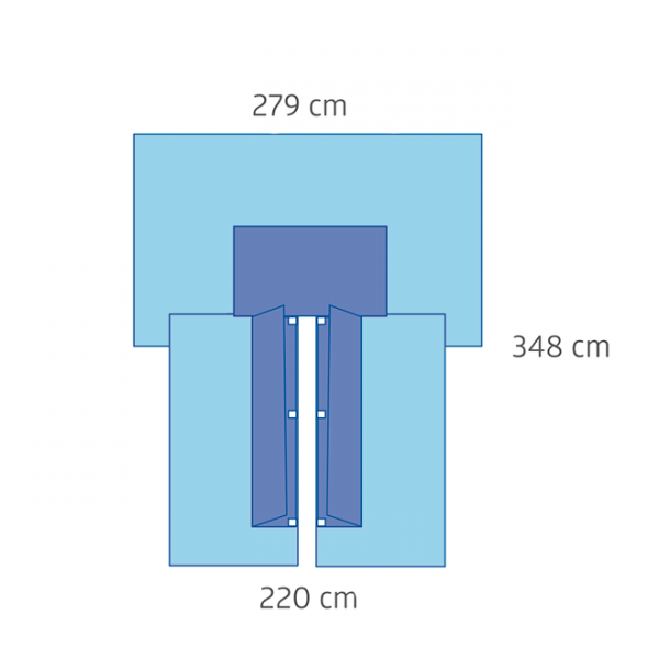 BOENMED® CV-Split Drape